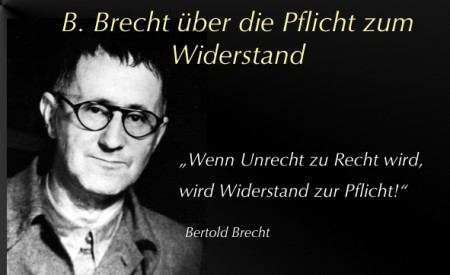 Brecht Widerstand